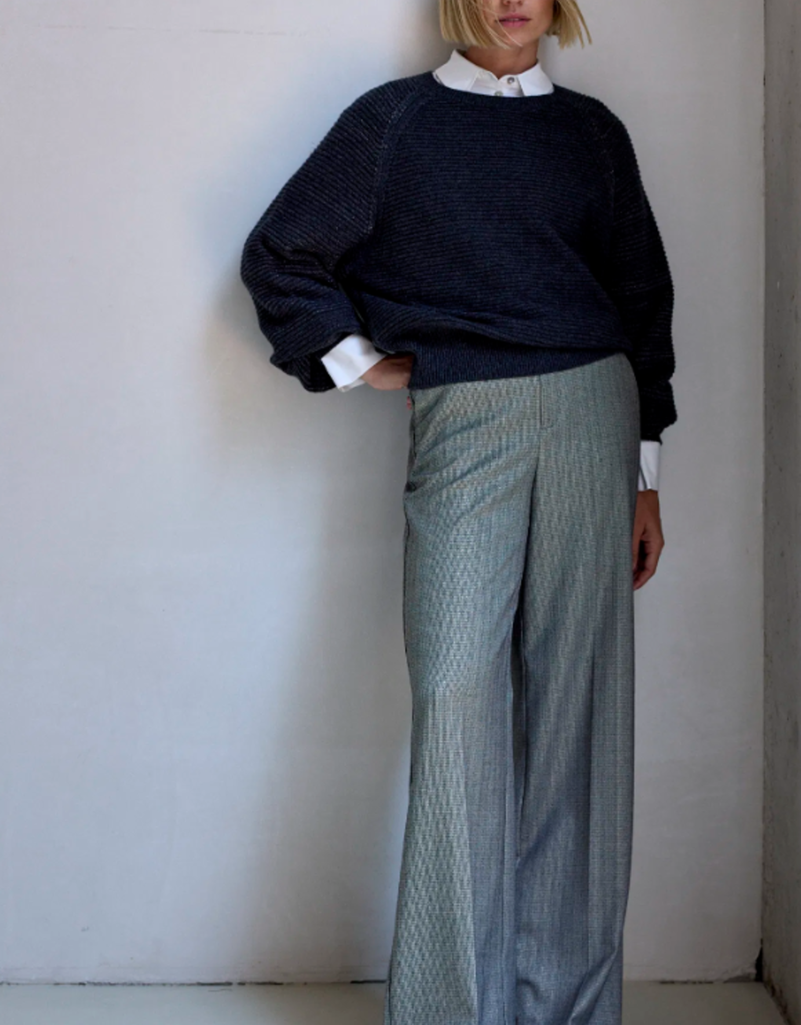 Femmes du Sud Amore Lurex Black