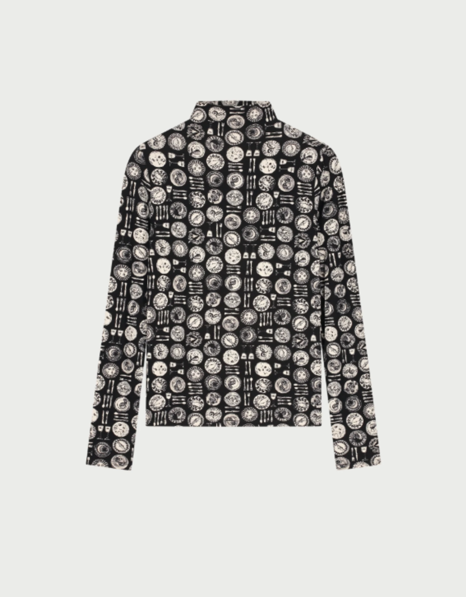 Fabienne Chapot Janana Top Black Creme Brulee