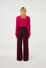 Fabienne Chapot Nelsan Trousers Deep Burgundy
