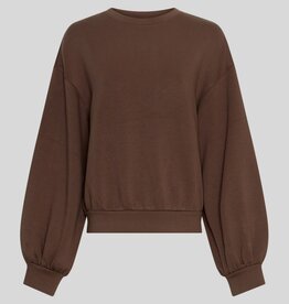 Moss Copenhagen Brionna Ima Q Sweatshirt Slate Black