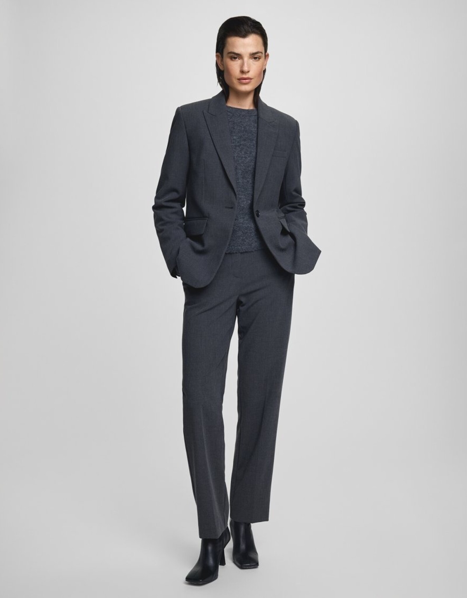 Moss Copenhagen Hada Henrike Slim Pants Regular DGM