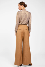 Aaiko Tory Longsleeve Top Gold