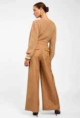 Aaiko Denize Sweater Bison Brown