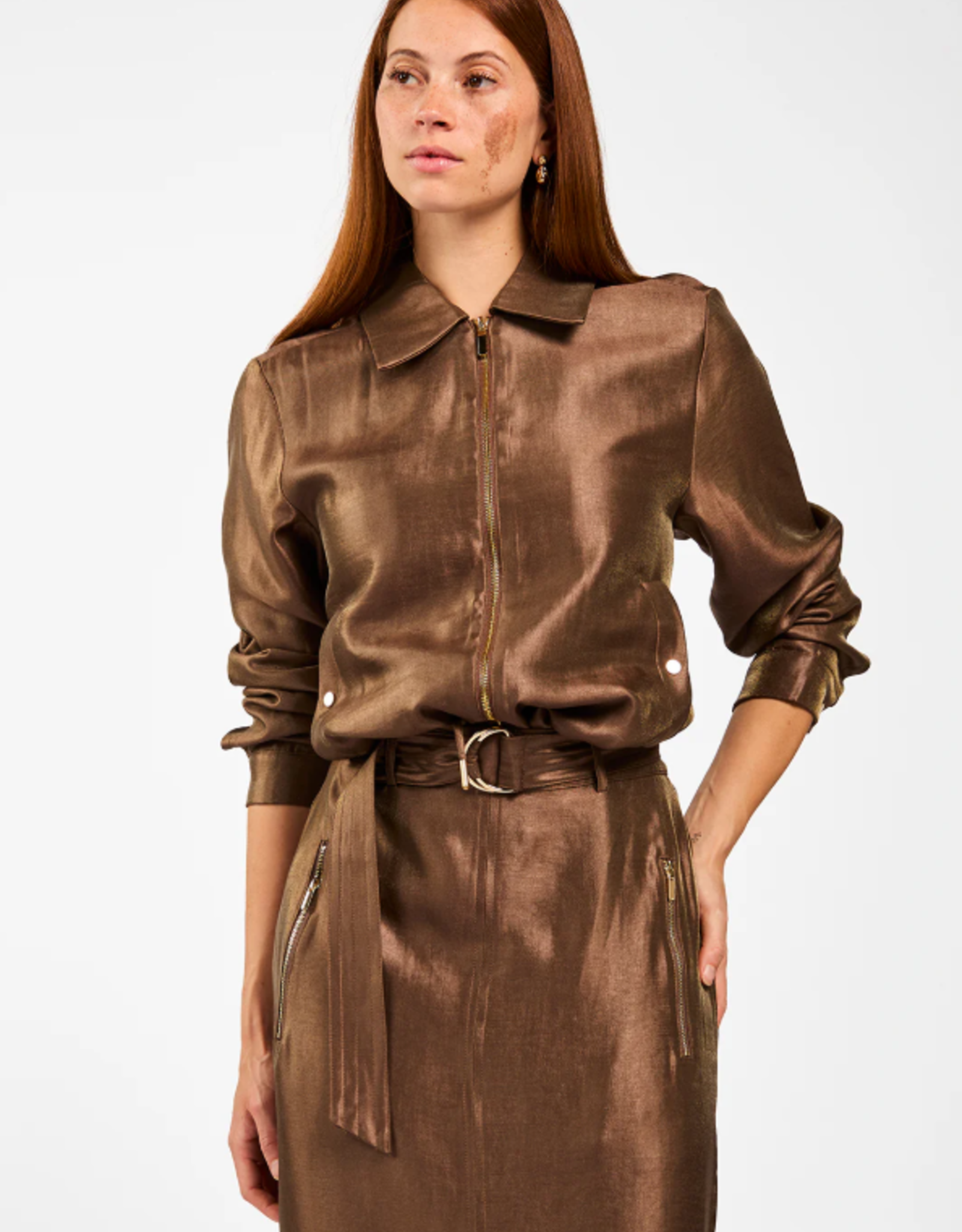 Aaiko Ravi Jacket Pinecone