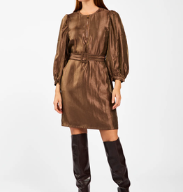 Aaiko Semira Shine Dress Pinecone