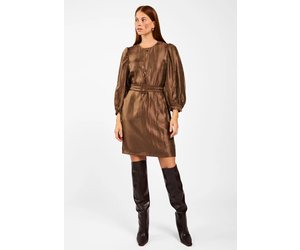 Aaiko Semira Shine Dress Pinecone