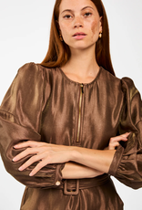 Aaiko Semira Shine Dress Pinecone