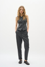 InWear Brunilda Tapered Pant Dark Grey Melange