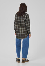 My Essential Wardrobe Marly Shirt Espresso Check