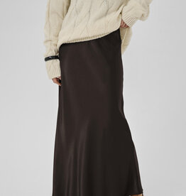 My Essential Wardrobe Estelle Long Skirt Espresso