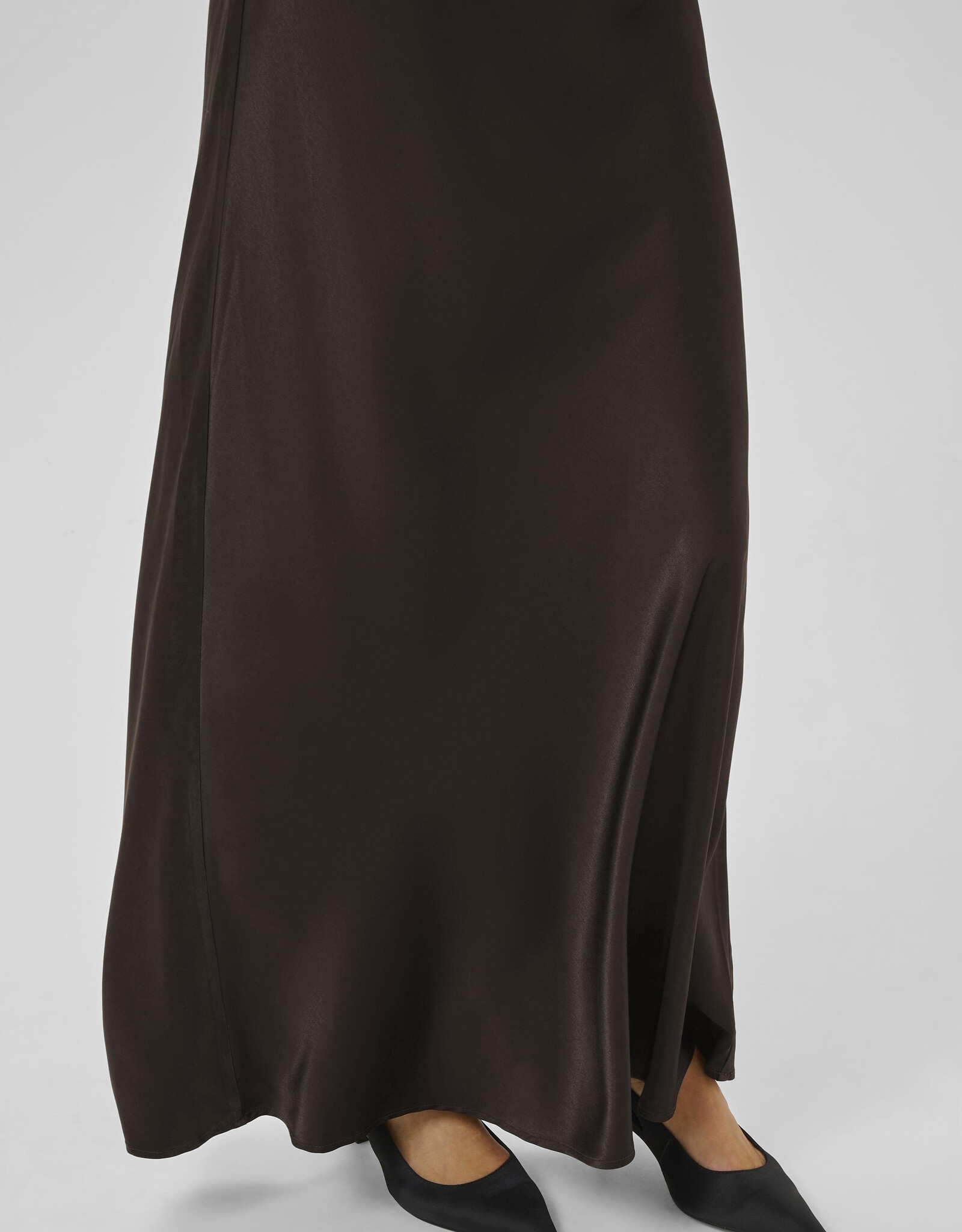 My Essential Wardrobe Estelle Long Skirt Espresso