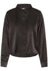 My Essential Wardrobe Estelle Short Shirt Espresso