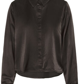My Essential Wardrobe Estelle Short Shirt Espresso