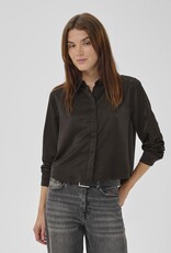 My Essential Wardrobe Estelle Short Shirt Espresso