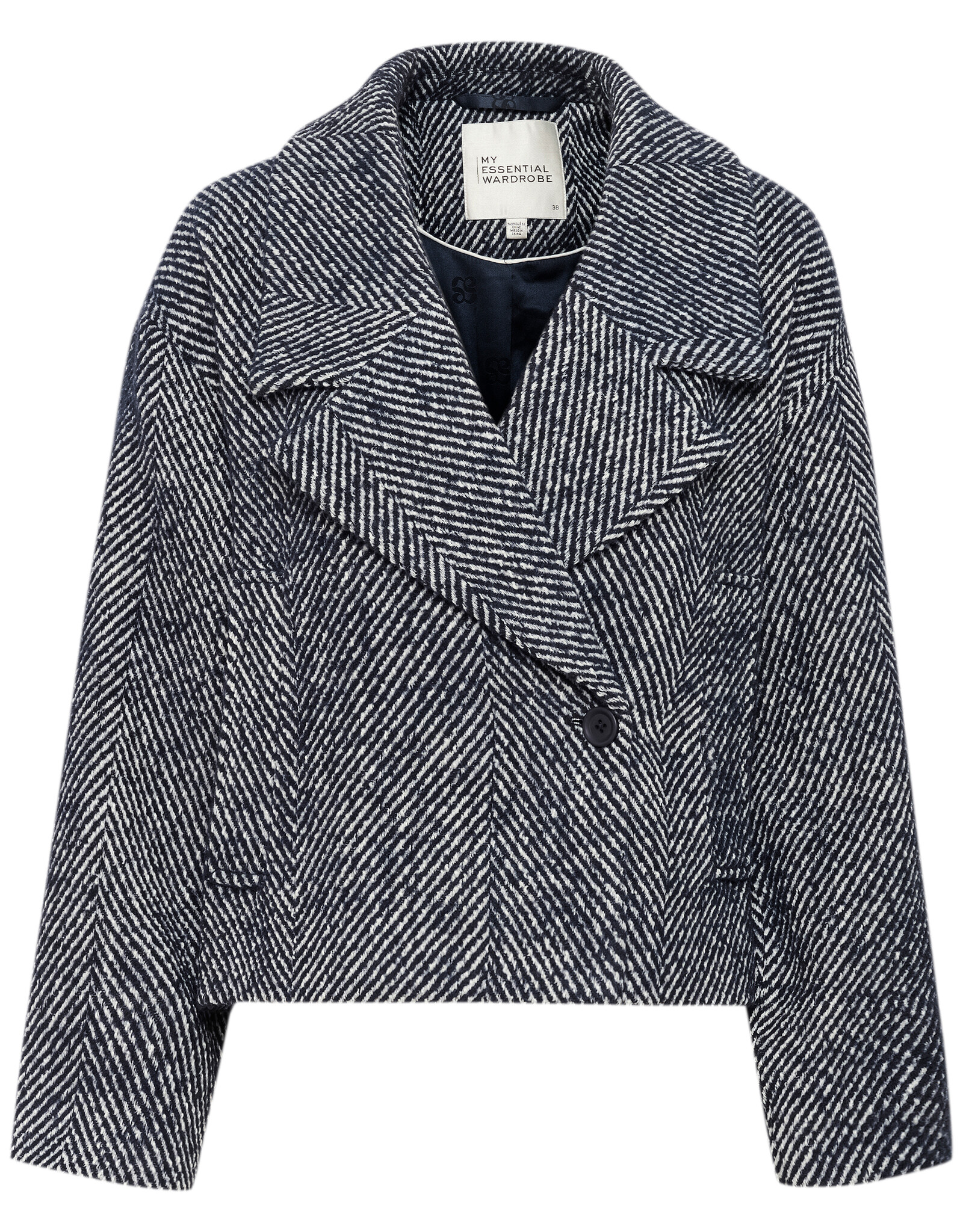 My Essential Wardrobe Maggie Short Jacket After Midnight