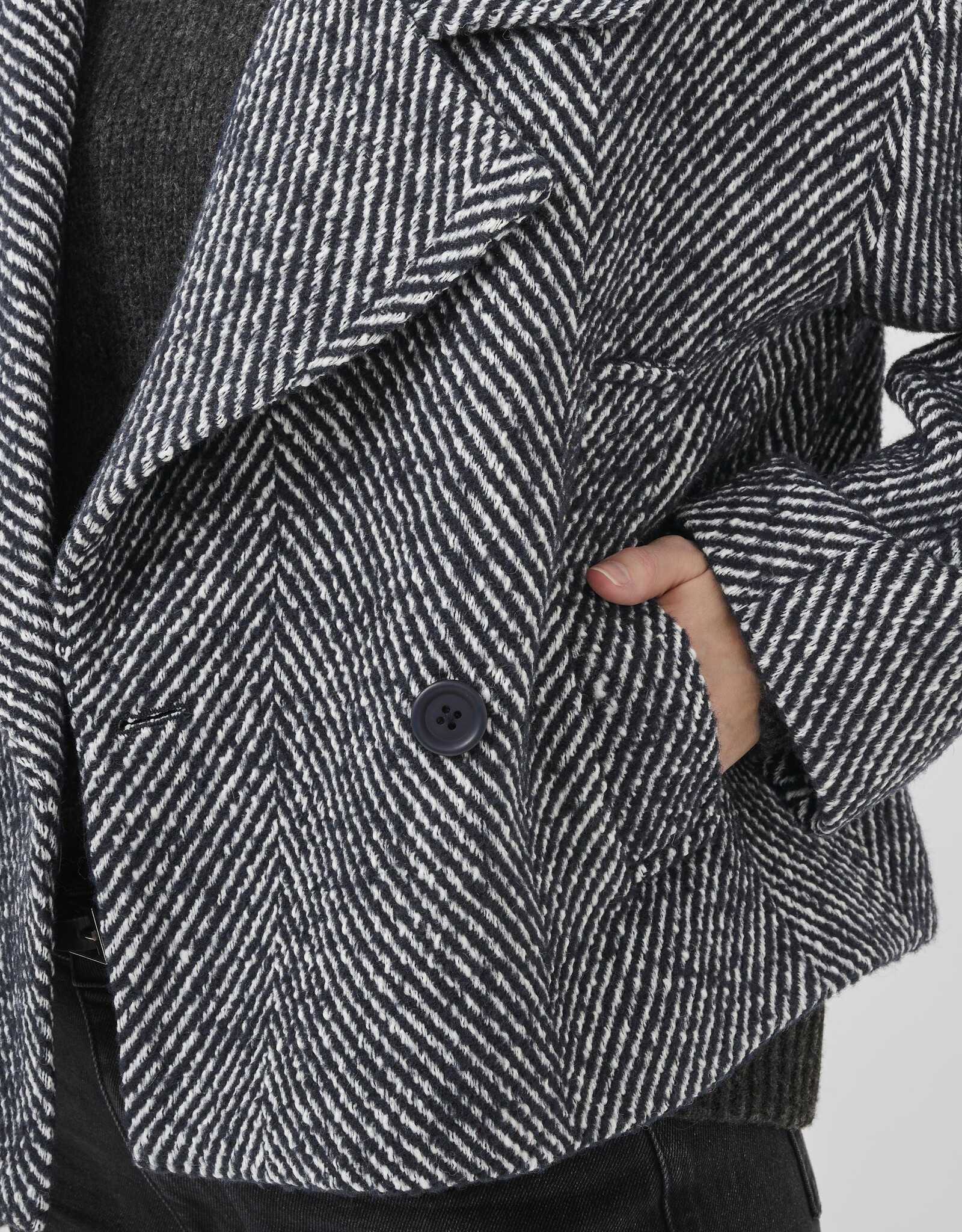 My Essential Wardrobe Maggie Short Jacket After Midnight