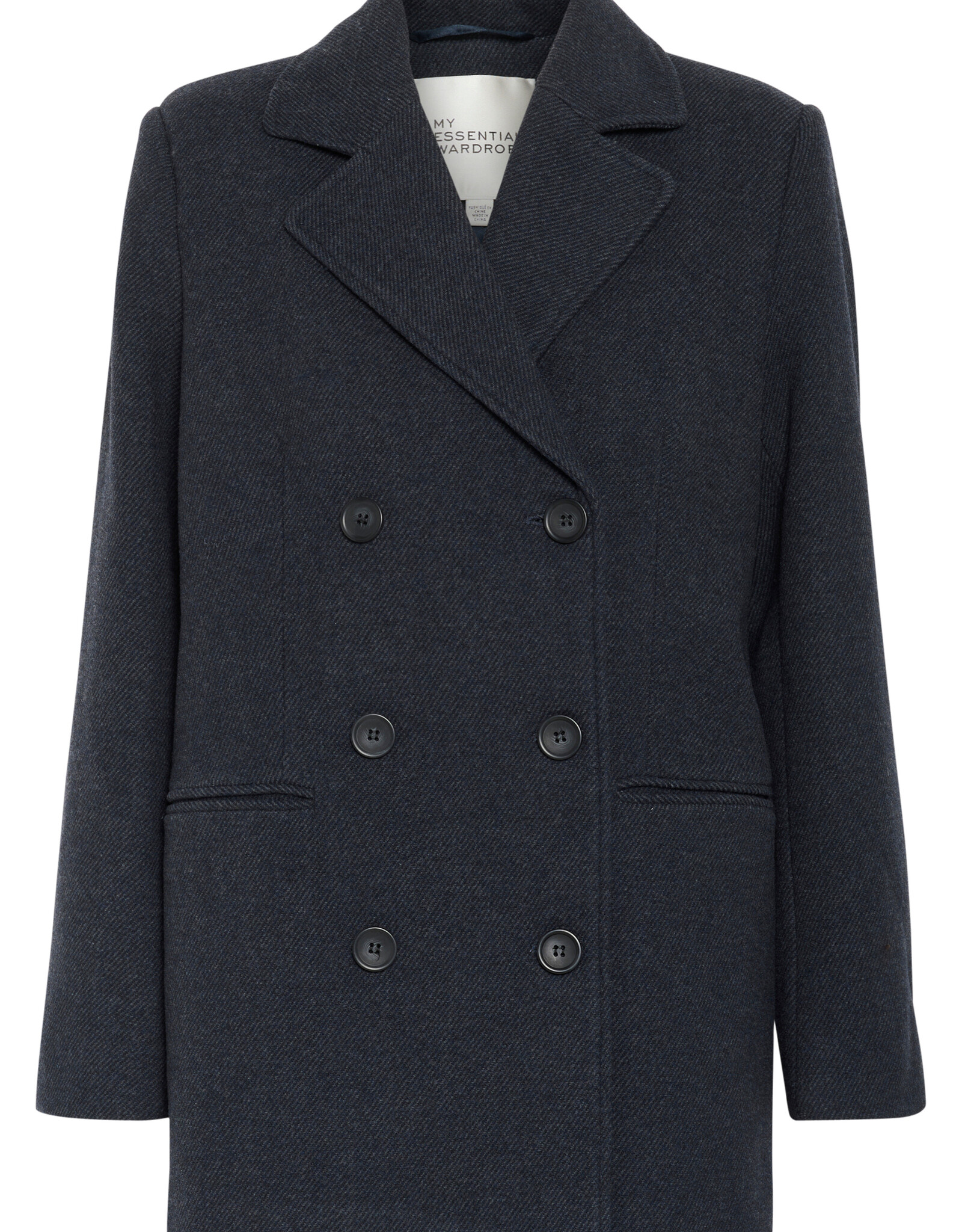 My Essential Wardrobe Frannie Short Coat After Midnight