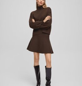 Moss Copenhagen Mercy East Skirt Slate Black