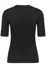 InWear Dagna Lurex T-shirt Black Glitter