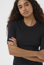 InWear Dagna Lurex T-shirt Black Glitter