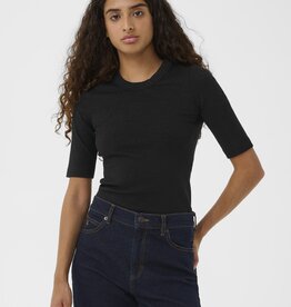 InWear Dagna Lurex T-shirt Black Glitter