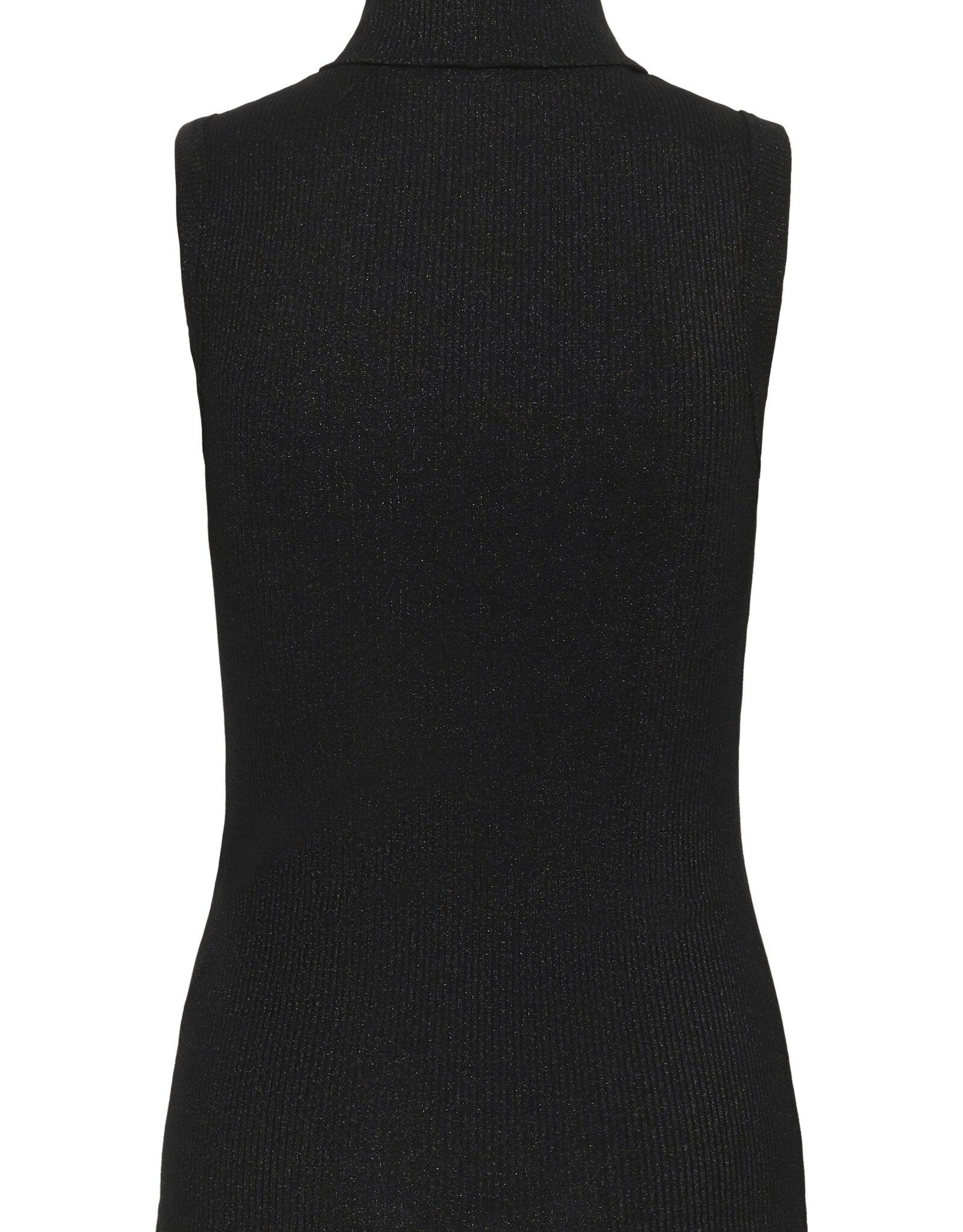 InWear Dagna Lurex Rollneck Top Black Glitter