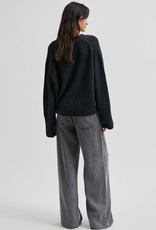 Second Female Irvin Denim Jeans Dark Grey Denim