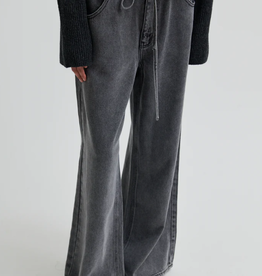 Second Female Irvin Denim Jeans Dark Grey Denim