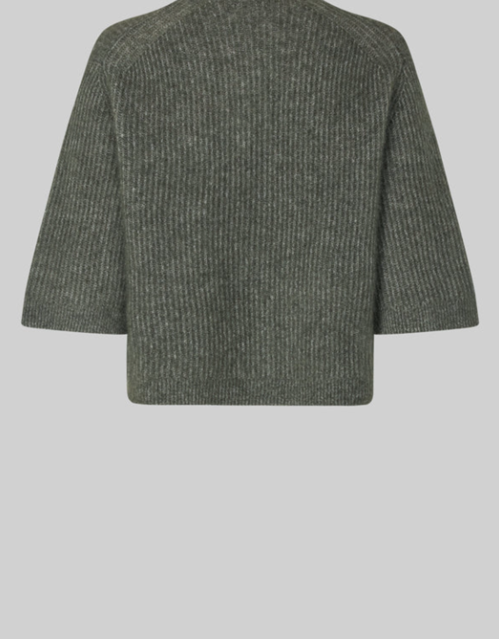 Second Female Andrea Knit Rib Cardigan Beluga