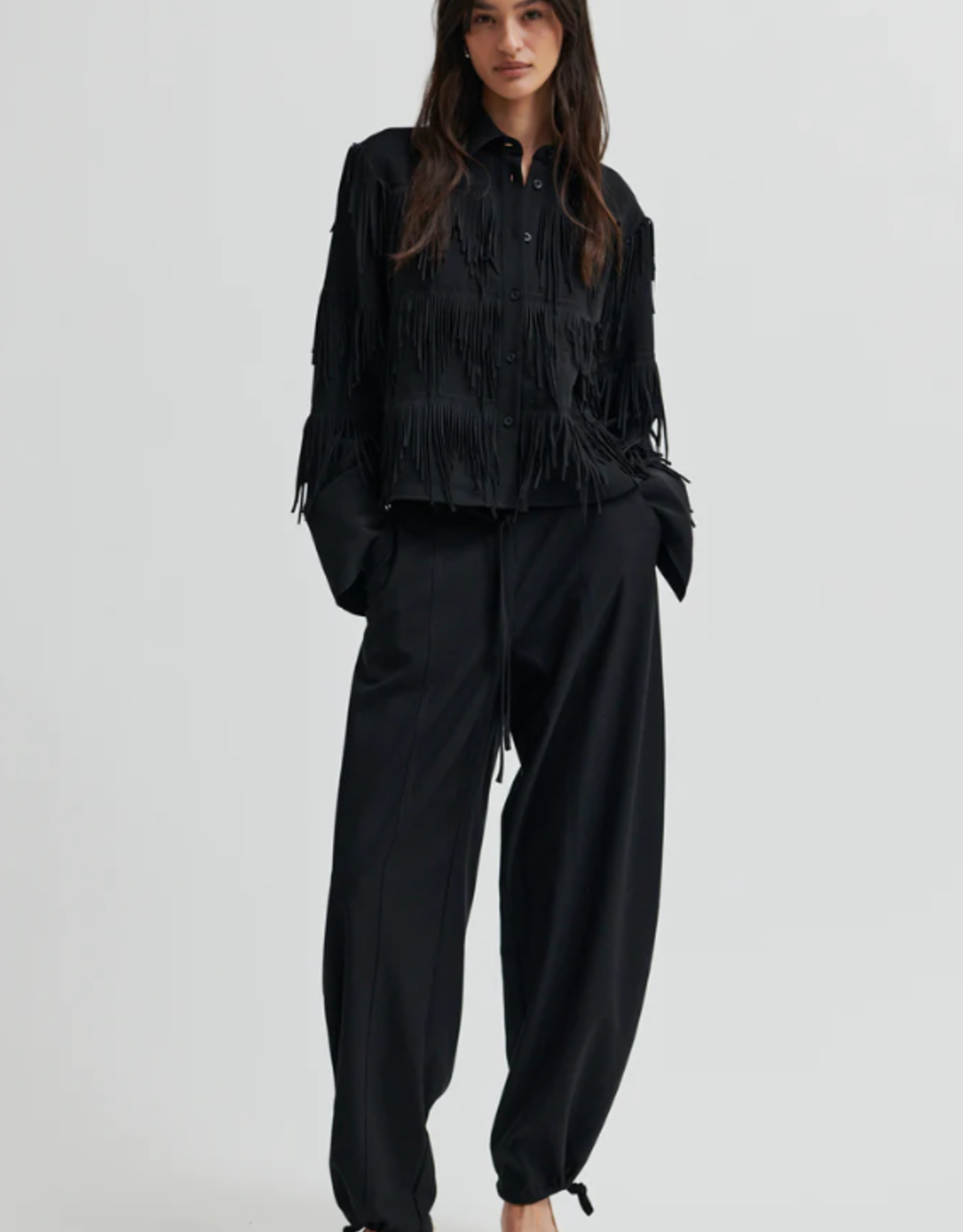 Second Female Blink Cargo Trousers Black