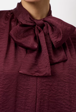 Dante 6 Leigh Pussy Bow Dress Mulberry Red