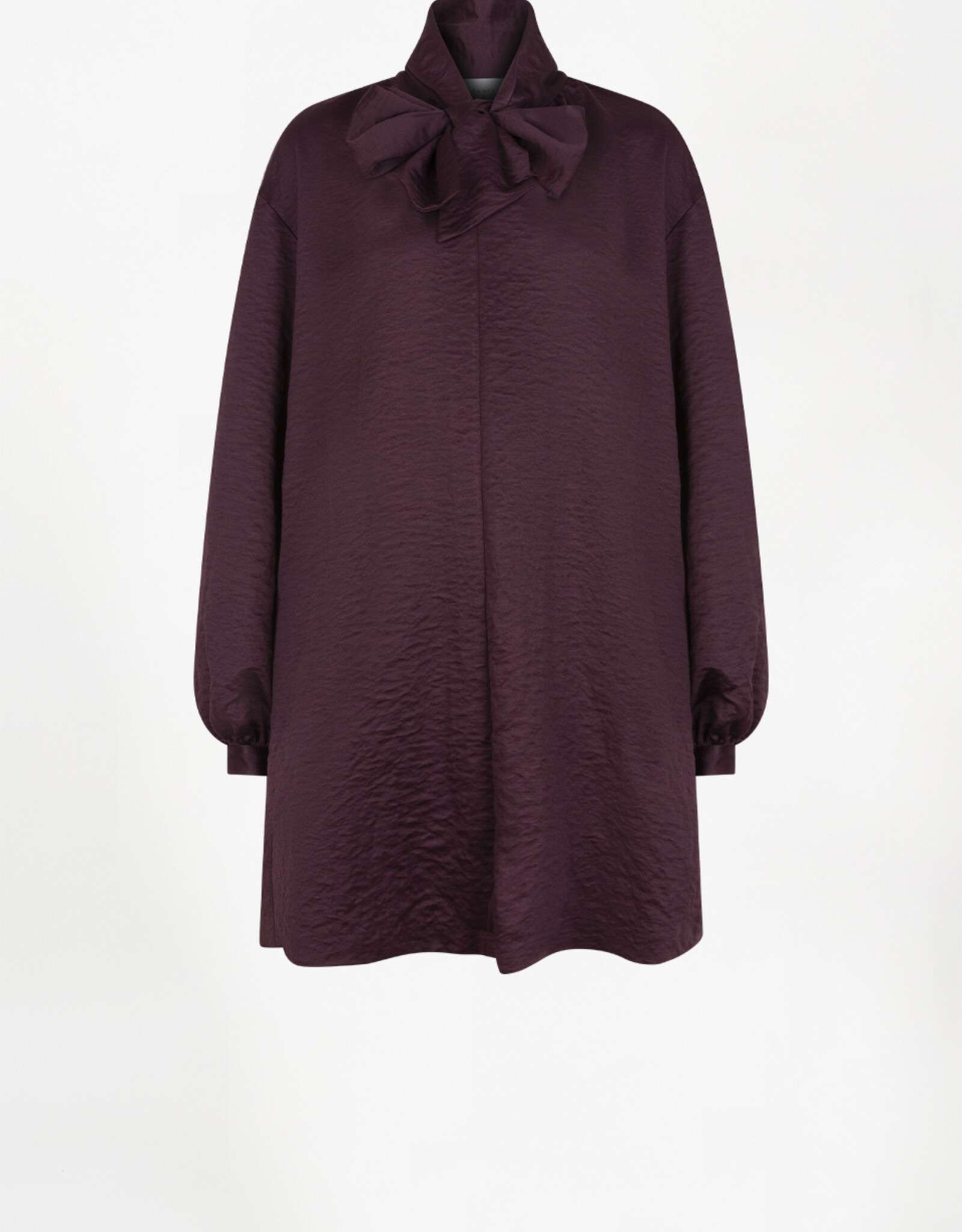 Dante 6 Leigh Pussy Bow Dress Mulberry Red