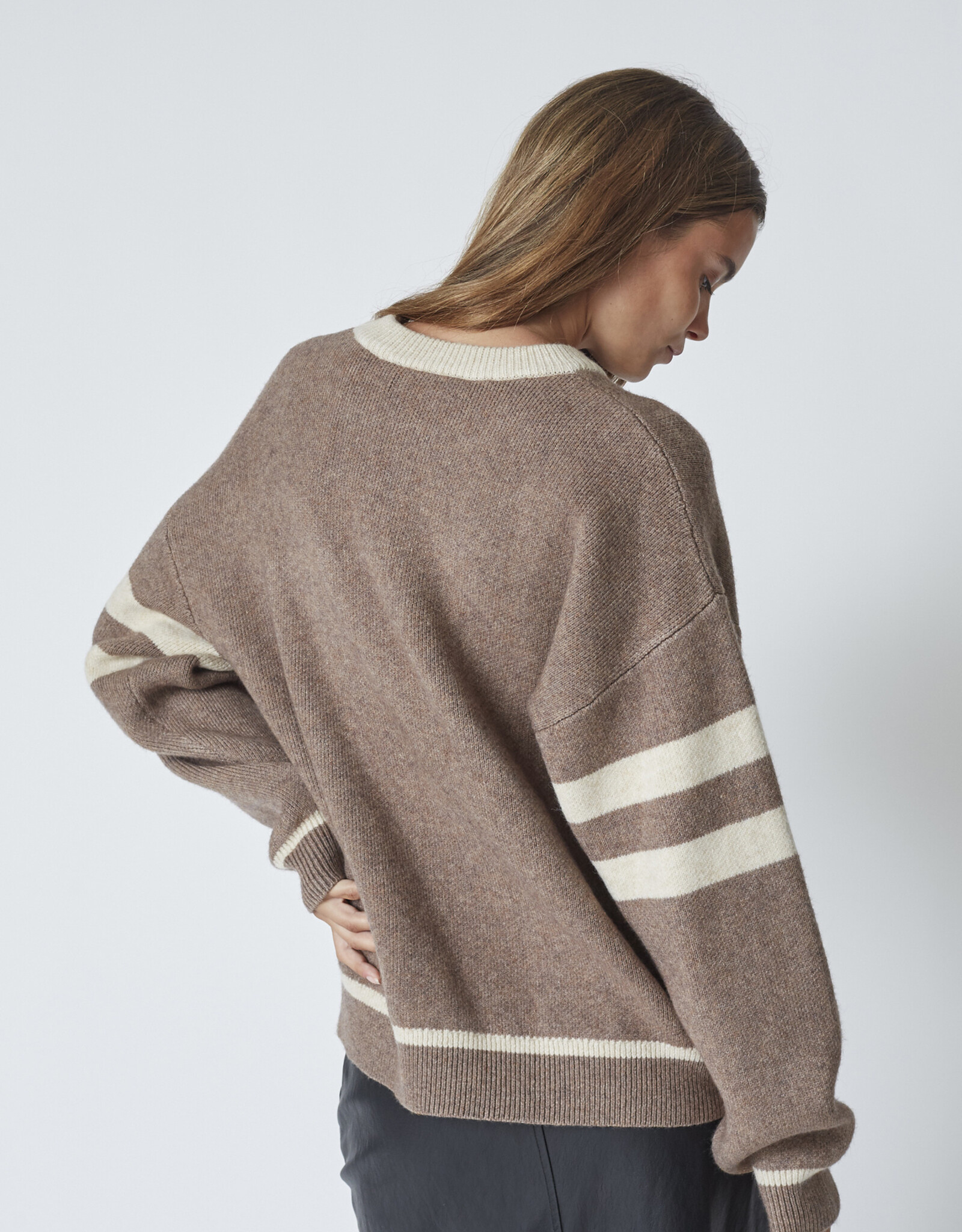 Co'Couture Row Coco Logo Knit Walnut