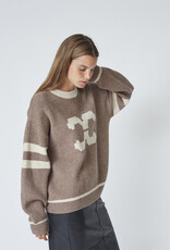 Co'Couture Row Coco Logo Knit Walnut