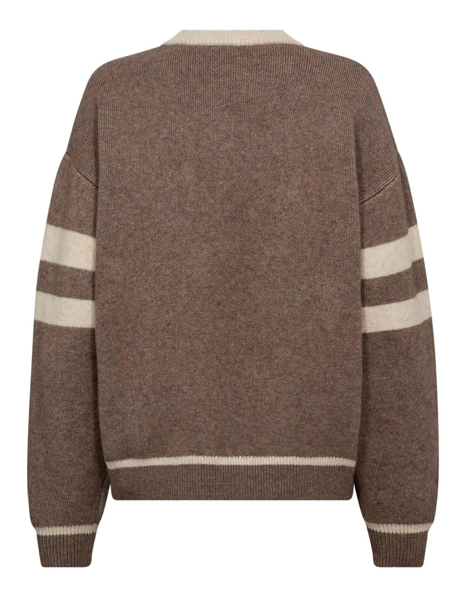 Co'Couture Row Coco Logo Knit Walnut