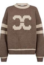 Co'Couture Row Coco Logo Knit Walnut