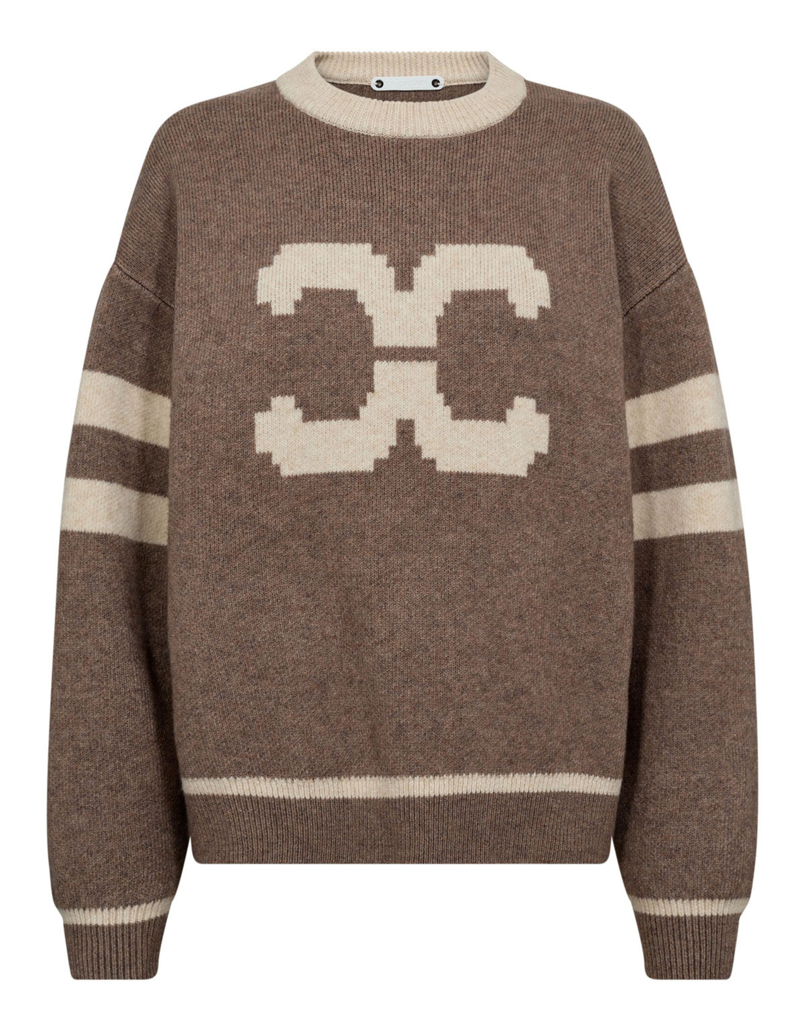 Co'Couture Row Coco Logo Knit Walnut