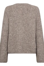 Co'Couture Charlie V-Cardigan Walnut