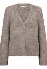 Co'Couture Charlie V-Cardigan Walnut