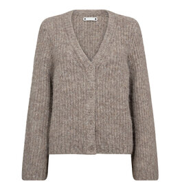 Co'Couture Charlie V-Cardigan Walnut