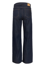 My Essential Wardrobe The Louis 139 High Wide Dark Blue Un Washed L32