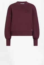 Dante 6 Lison Logo Sweater Mulberry Red