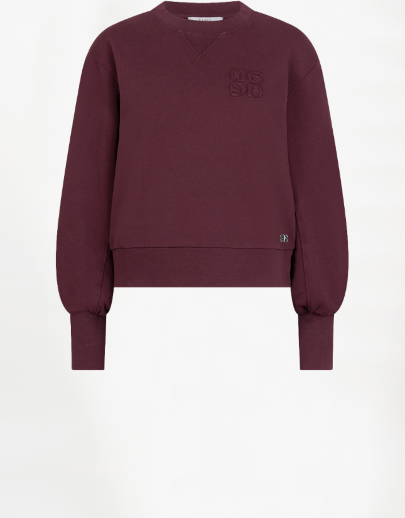 Dante 6 Lison Logo Sweater Mulberry Red