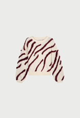 Fabienne Chapot Zebra Pullover Cosy White