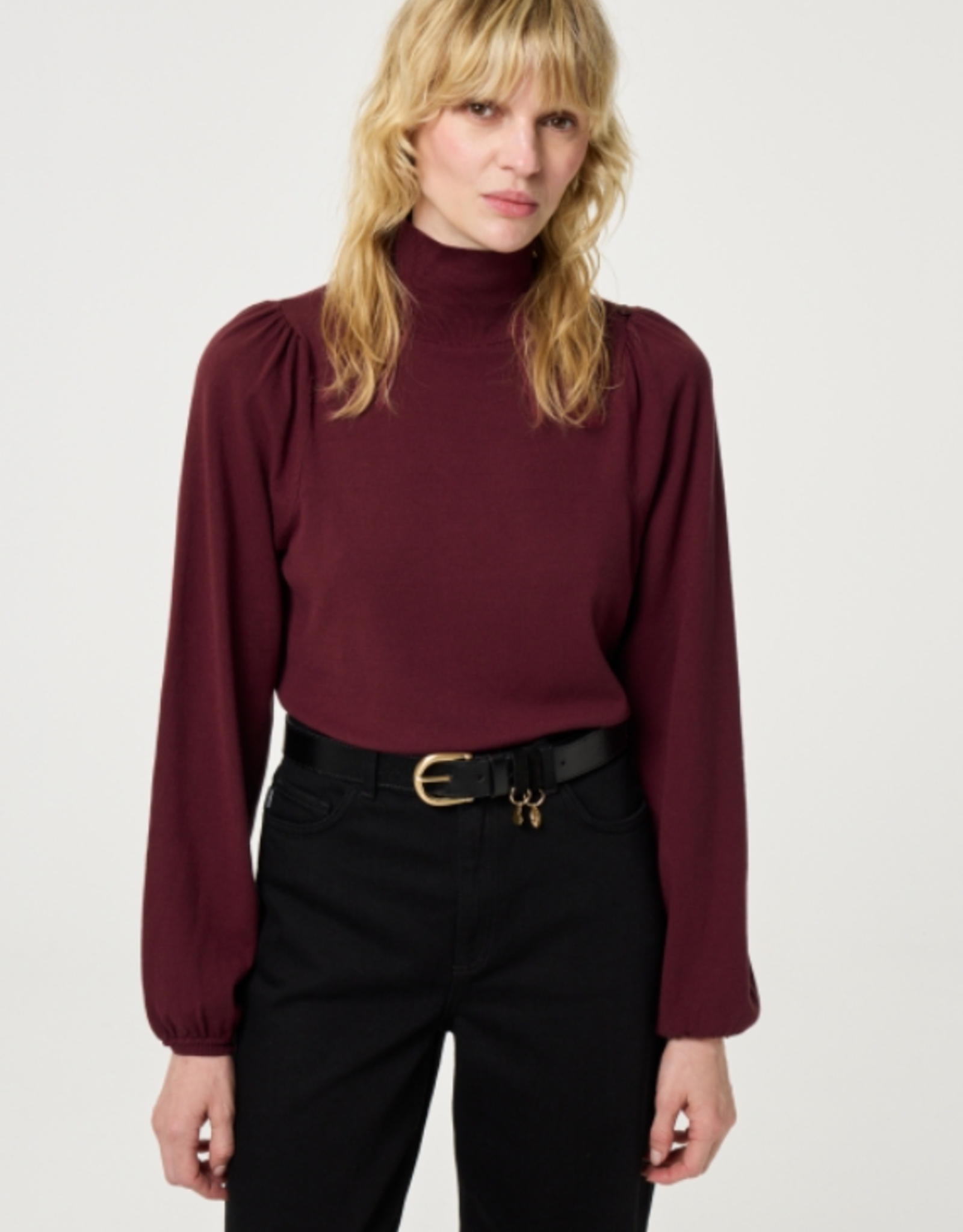 Fabienne Chapot Molly Pullover Deep Burgundy