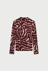 Fabienne Chapot Quinty Top Deep Burgundy Creme