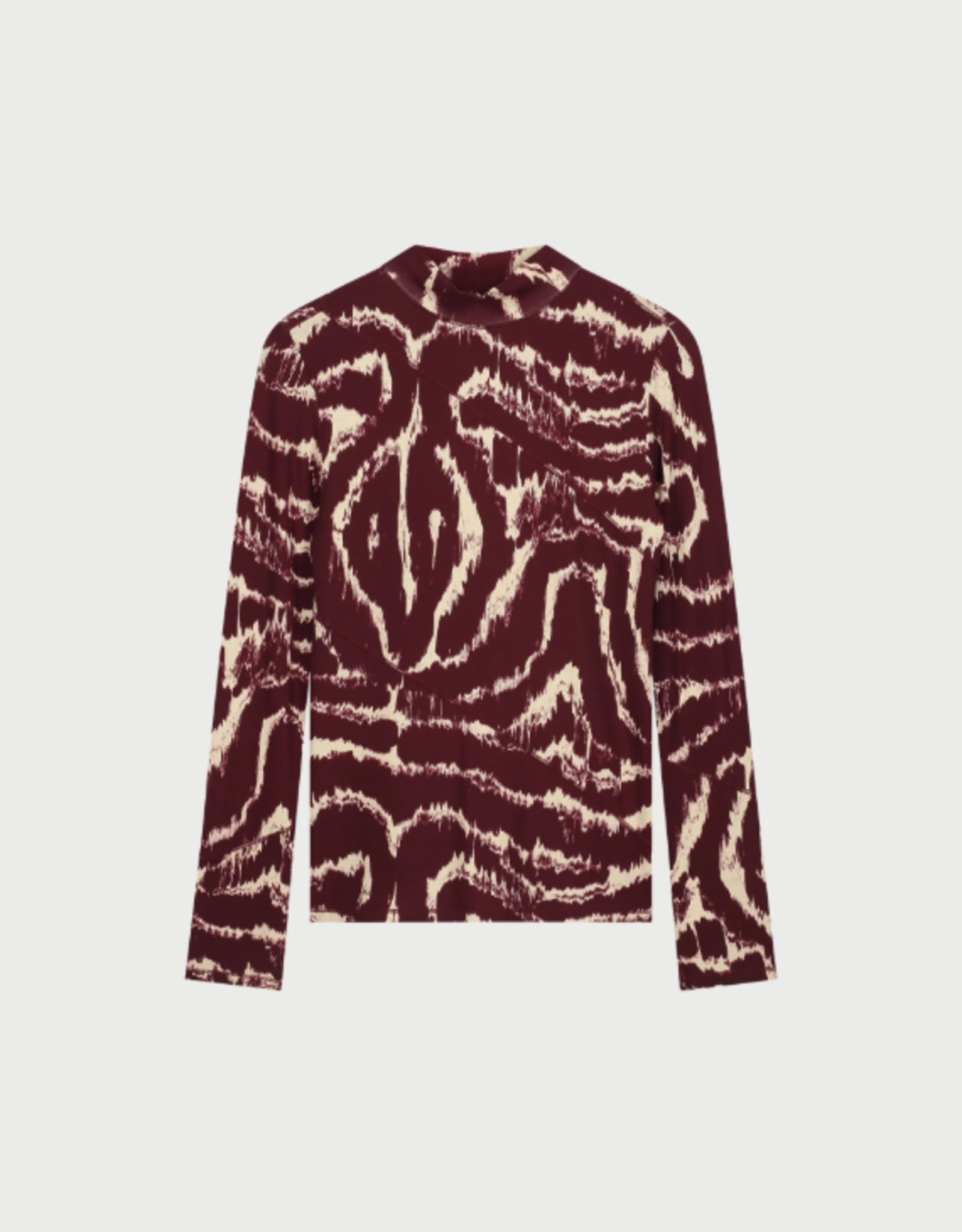 Fabienne Chapot Quinty Top Deep Burgundy Creme