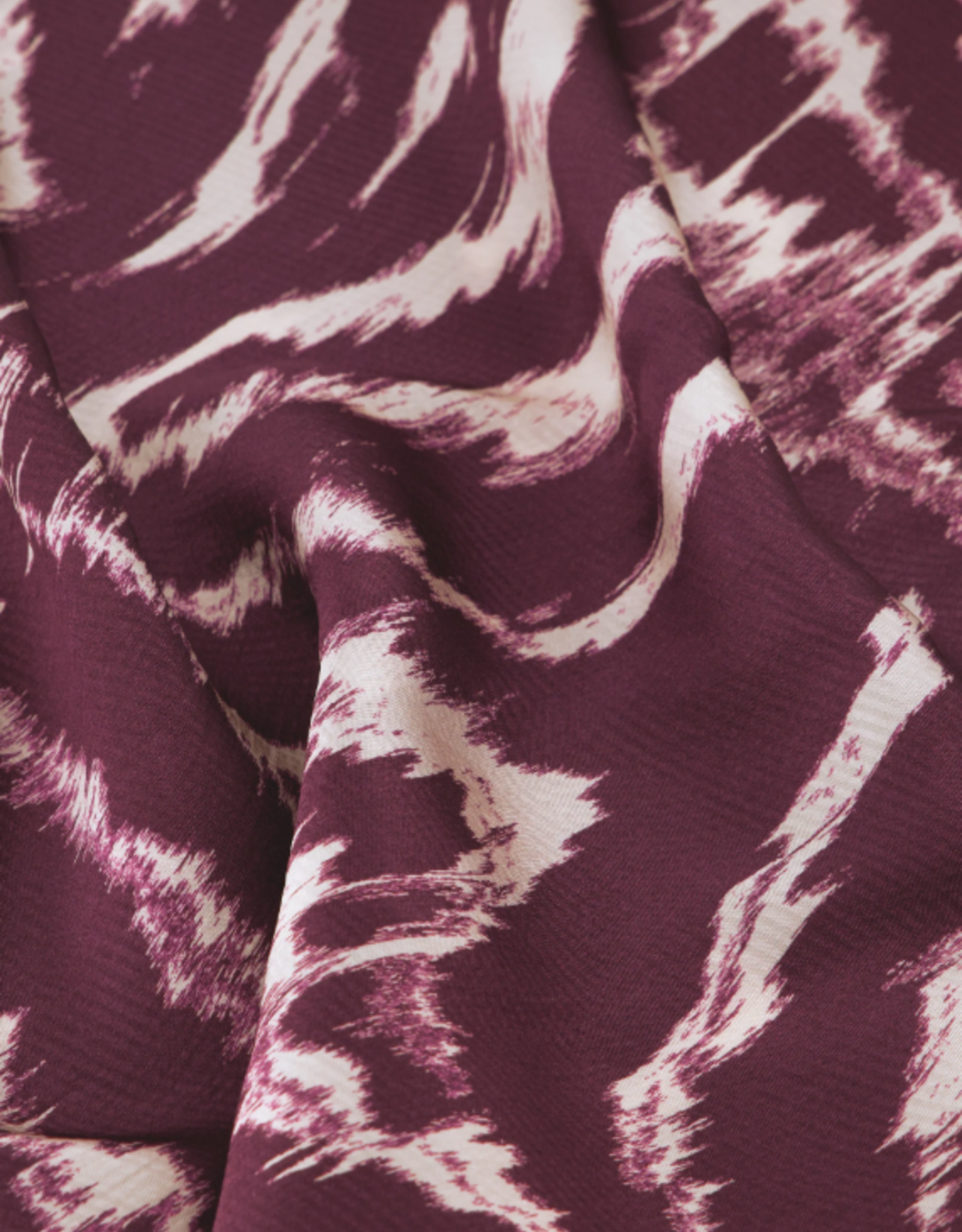 Fabienne Chapot Laurent Maxi Skirt Deep Burgundy Creme