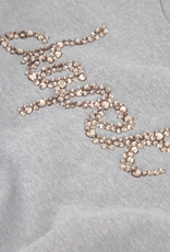 Fabienne Chapot Terry Rhinestone Sweater Dark Grey Melange