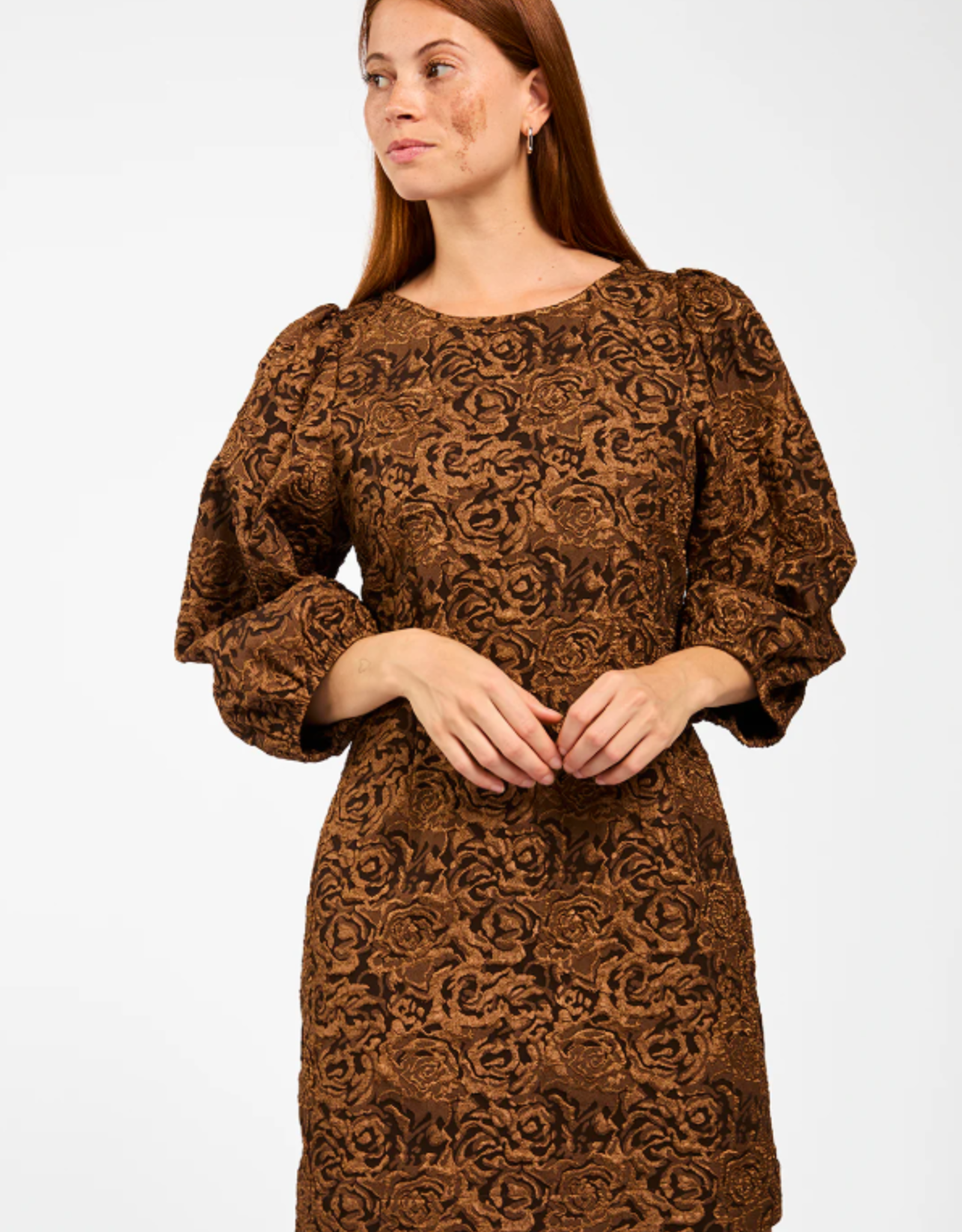 Aaiko Nicolette Dress Gold